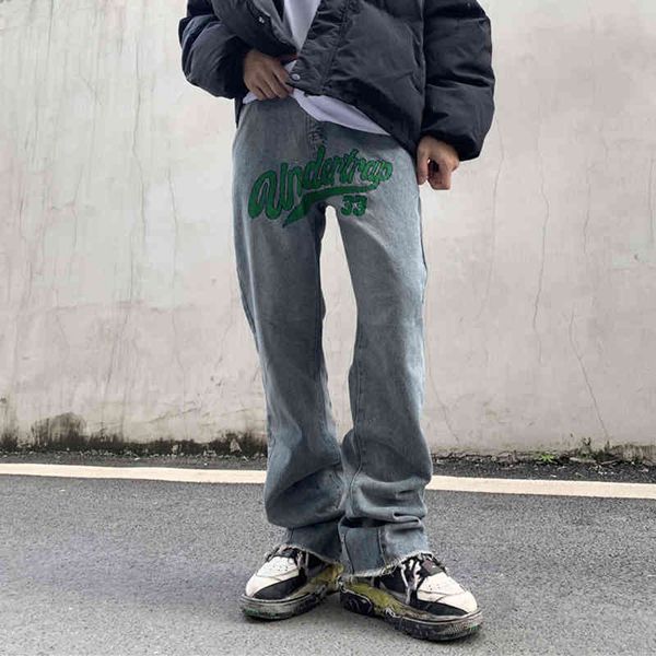 men's jeans high street letter embroidered washed -down jeans men and casual, microextended hip hop women released 6x7h, Blue
men's jeans high street letter embroidered washed -down jeans men and casual, microextended hip hop women released 6x7h, Blue