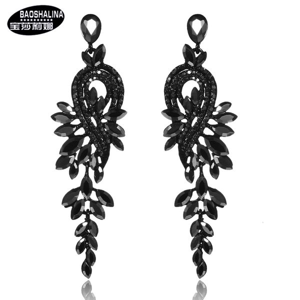 studs earrings fashion temperament luxury water drop women's full diamond black long exaggerate nightclub big, Golden;silver
studs earrings fashion temperament luxury water drop women's full diamond black long exaggerate nightclub big, Golden;silver