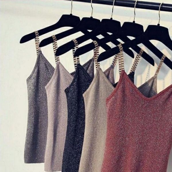 2021 female tank club women spaghetti girl camisole metal v neck sweater thin bright mesh glitter bling top, White
2021 female tank club women spaghetti girl camisole metal v neck sweater thin bright mesh glitter bling top, White