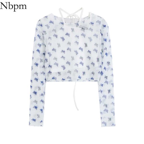 nbpm women's clothing white purple two-piece suit t-shirts net yarn crop see through the korean fashion tee shirt 210529
nbpm women's clothing white purple two-piece suit t-shirts net yarn crop see through the korean fashion tee shirt 210529