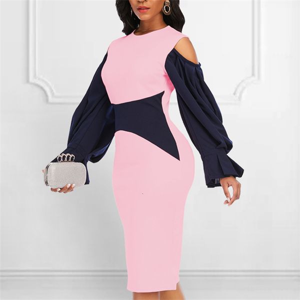 2021 new women pink patchwork bodycon cold shoulder long sleeve high waist slim midi elegant party date night birthday rklt, Black;gray
2021 new women pink patchwork bodycon cold shoulder long sleeve high waist slim midi elegant party date night birthday rklt, Black;gray