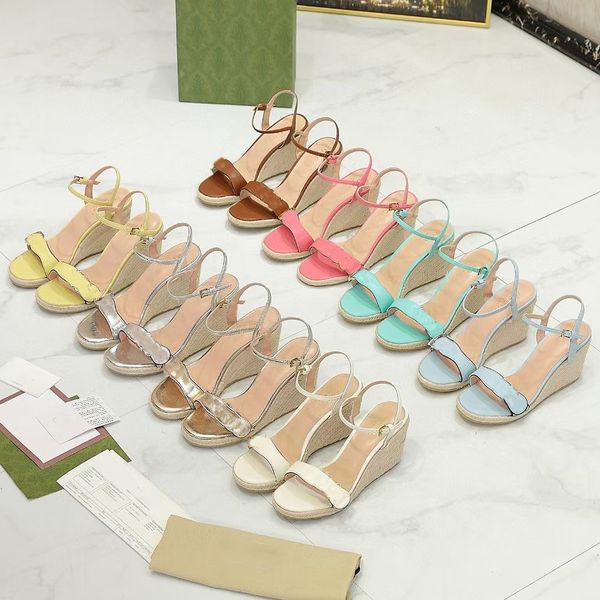 luxury platform sandals women's leather espadrille wedge high heels black white adjustable ankle strap sandal summer party wedding shoe
luxury platform sandals women's leather espadrille wedge high heels black white adjustable ankle strap sandal summer party wedding shoe