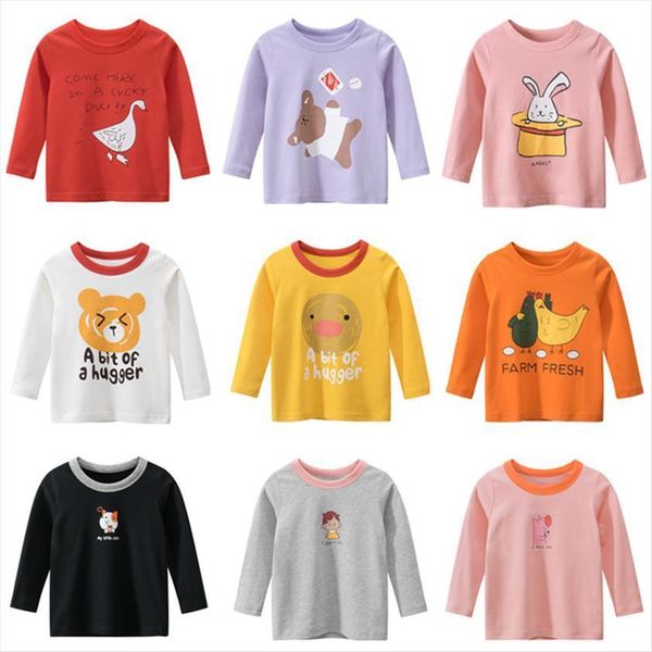 girl t shirt long sleeve childrens clothing spring autumn cotton kids cute for baby clothes 2 8 years, Blue
girl t shirt long sleeve childrens clothing spring autumn cotton kids cute for baby clothes 2 8 years, Blue