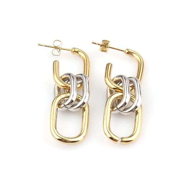 dangle & chandelier jewelry for women stainless steel earrings long chain geometric unusual trend drop earring, Silver
dangle & chandelier jewelry for women stainless steel earrings long chain geometric unusual trend drop earring, Silver