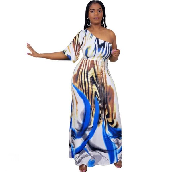 ethnic clothing summer african maxi dress women one shoulder slim robes 2021 fashion print elegant chic traditional party, Red
ethnic clothing summer african maxi dress women one shoulder slim robes 2021 fashion print elegant chic traditional party, Red