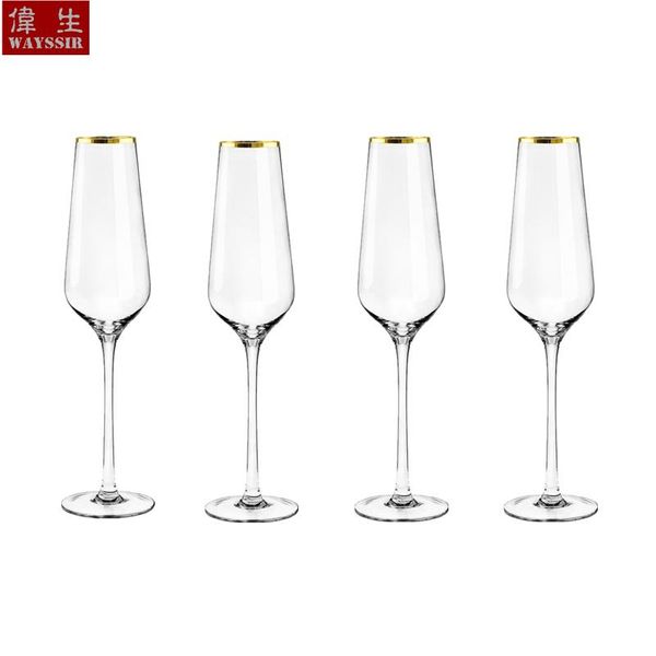 4pcs gold line champagne crystal glass cup wedding toasting party wine crystal glass cup decoration cocktail whiskey drinking
4pcs gold line champagne crystal glass cup wedding toasting party wine crystal glass cup decoration cocktail whiskey drinking