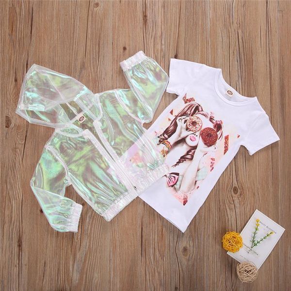 fashion toddler kid baby girls 2pcs clothes sets short sleeve printed dress t shirt transparent sun protect jackets outfits, White
fashion toddler kid baby girls 2pcs clothes sets short sleeve printed dress t shirt transparent sun protect jackets outfits, White