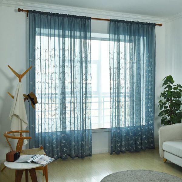 curtain & drapes a piece of / vine window gauze embroidered yarn light breathable screen
curtain & drapes a piece of / vine window gauze embroidered yarn light breathable screen