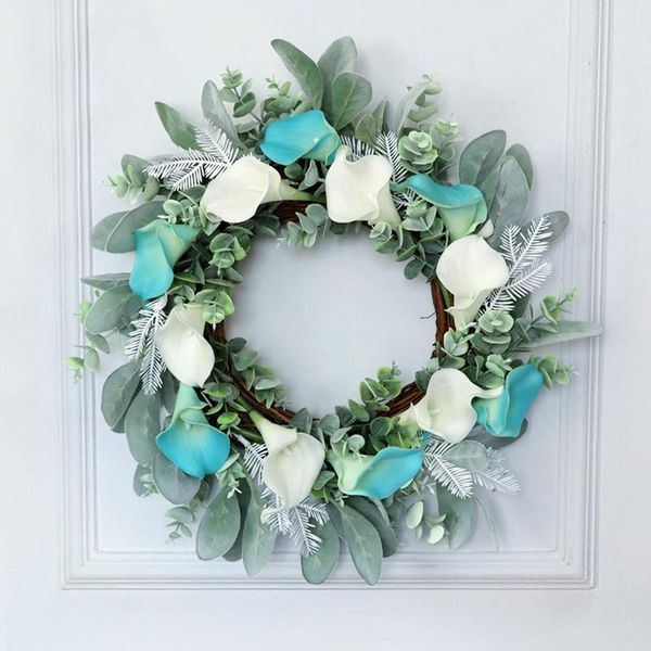 spring simulation pu callas cane wreath household door hang a wall act the role ofing wreath wedding decorate spring model
spring simulation pu callas cane wreath household door hang a wall act the role ofing wreath wedding decorate spring model