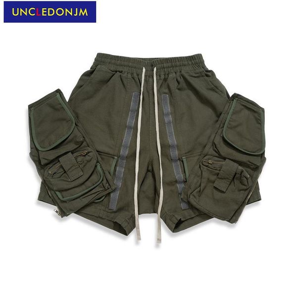 men's shorts uncledonjm multi pockets cargo streetwear pants designer men high street techwear for baggy 8238, White;black
men's shorts uncledonjm multi pockets cargo streetwear pants designer men high street techwear for baggy 8238, White;black
