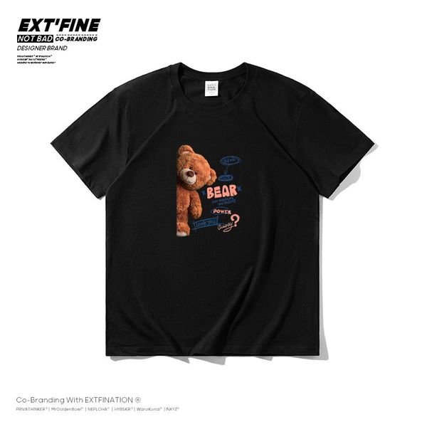 men's t-shirts extfine lovely bear look at you kawaii men tshirt funny print short sleeve fashion casual o-neck t shirt ma, White;black
men's t-shirts extfine lovely bear look at you kawaii men tshirt funny print short sleeve fashion casual o-neck t shirt ma, White;black