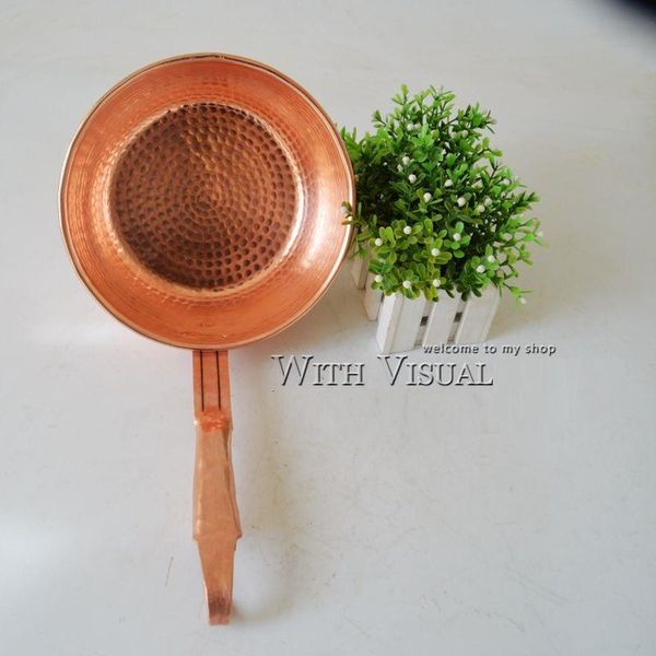 1 pc handmade pure copper scoop with wooden handle rice noodle pot restaurant home use
1 pc handmade pure copper scoop with wooden handle rice noodle pot restaurant home use