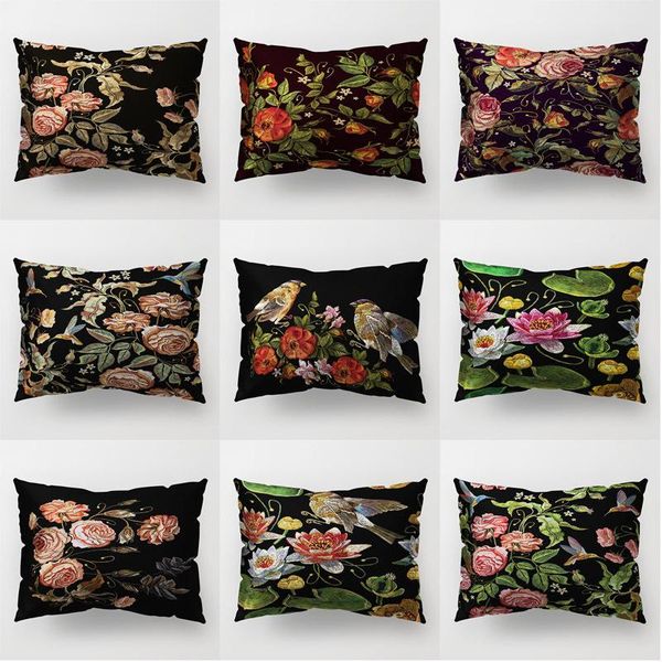 retro american-style flowers and birds hold pillow case monochrome dacron cushion cover mahogany sofa pillow case
retro american-style flowers and birds hold pillow case monochrome dacron cushion cover mahogany sofa pillow case
