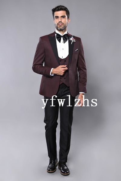handsome one button groomsmen peak lapel groom tuxedos mens wedding dress man jacket blazer prom dinner suits (jacket+pants+tie+vest) w681, Black;gray
handsome one button groomsmen peak lapel groom tuxedos mens wedding dress man jacket blazer prom dinner suits (jacket+pants+tie+vest) w681, Black;gray