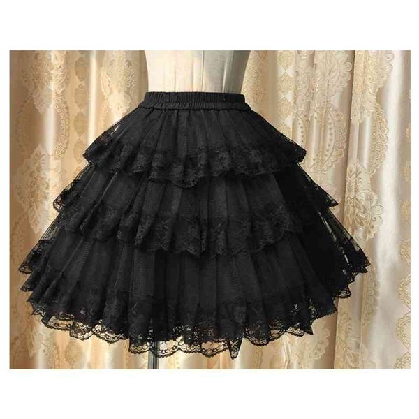 skirts lolita women petticoats hard yarn pannier 100% cotton lining basic puff cos violence tulle half for coser t2kl, Black
skirts lolita women petticoats hard yarn pannier 100% cotton lining basic puff cos violence tulle half for coser t2kl, Black