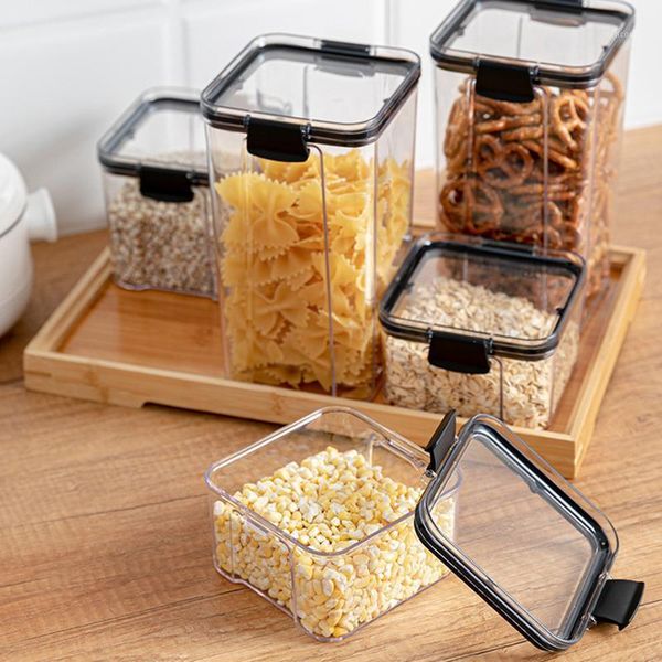 460/700/1300/1800 ml kitchen storage box vacuum lid organizer container transparent sealed plastic clear bottles & jars
460/700/1300/1800 ml kitchen storage box vacuum lid organizer container transparent sealed plastic clear bottles & jars