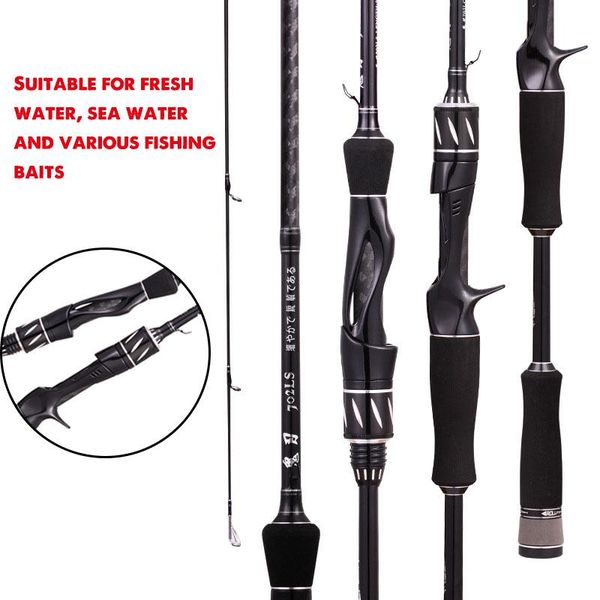2021 new lure fishing rod carbon spinning baitcasting fuji guide travel lure rod 3-50g ml/m/mh casting spinning/baitcasting
2021 new lure fishing rod carbon spinning baitcasting fuji guide travel lure rod 3-50g ml/m/mh casting spinning/baitcasting