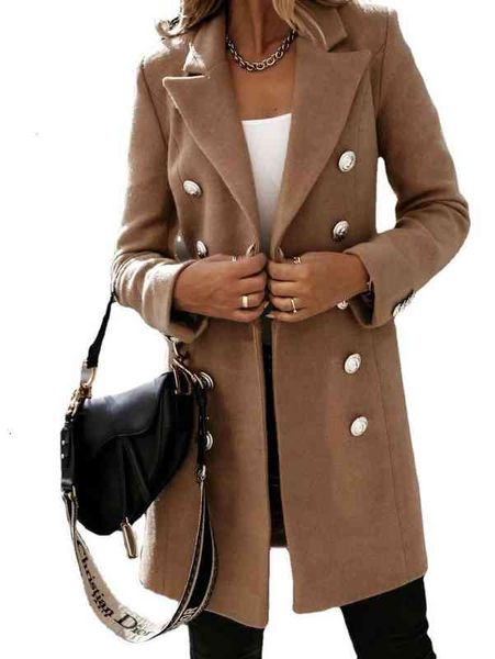 johnson long sleeve suit collar double breasted nizi coat female, Black
johnson long sleeve suit collar double breasted nizi coat female, Black