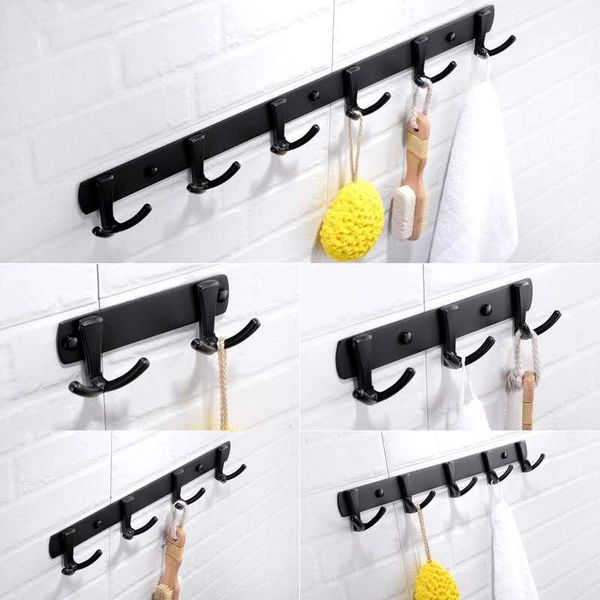 robe hooks towel hook wall mount aluminum black finish bathroom kitchen accessories set durable holder
robe hooks towel hook wall mount aluminum black finish bathroom kitchen accessories set durable holder