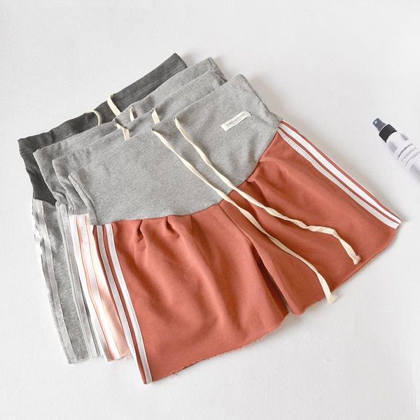 maternity bottoms 8153# leisure pants summer side strip shorts elastic waist for pregnant women belly support trousers, White
maternity bottoms 8153# leisure pants summer side strip shorts elastic waist for pregnant women belly support trousers, White