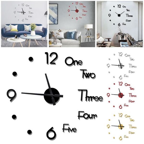 3d wall clock diy wall clock 3d mirror creative acrylic stickers living room quartz needle europe watch home decor
3d wall clock diy wall clock 3d mirror creative acrylic stickers living room quartz needle europe watch home decor
