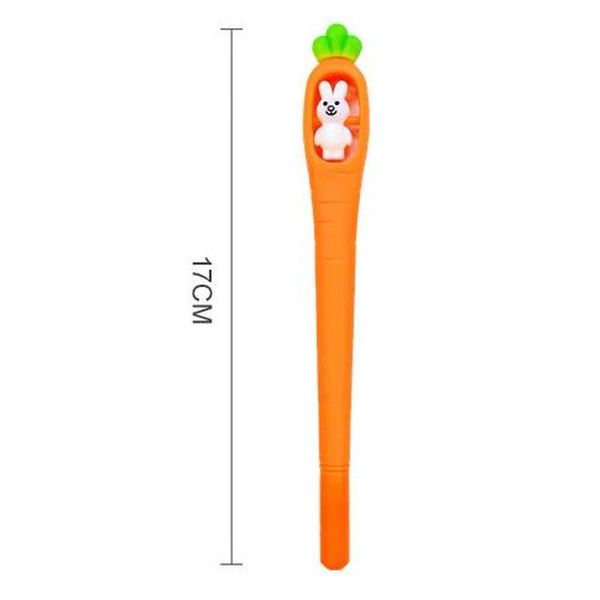 10pcs pen/set carrots rabbit rotating student stationery leuke pens black ink signature gel pen kawaii school supplies
10pcs pen/set carrots rabbit rotating student stationery leuke pens black ink signature gel pen kawaii school supplies