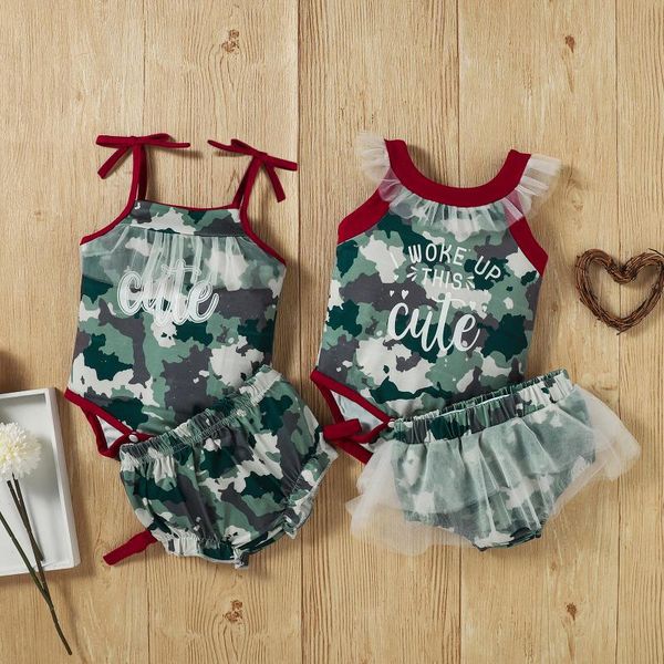 clothing sets girl\u2021s summer casual two piece set fashion camouflage letter camisole/vest and elastic waist triangle short pants, White
clothing sets girl\u2021s summer casual two piece set fashion camouflage letter camisole/vest and elastic waist triangle short pants, White