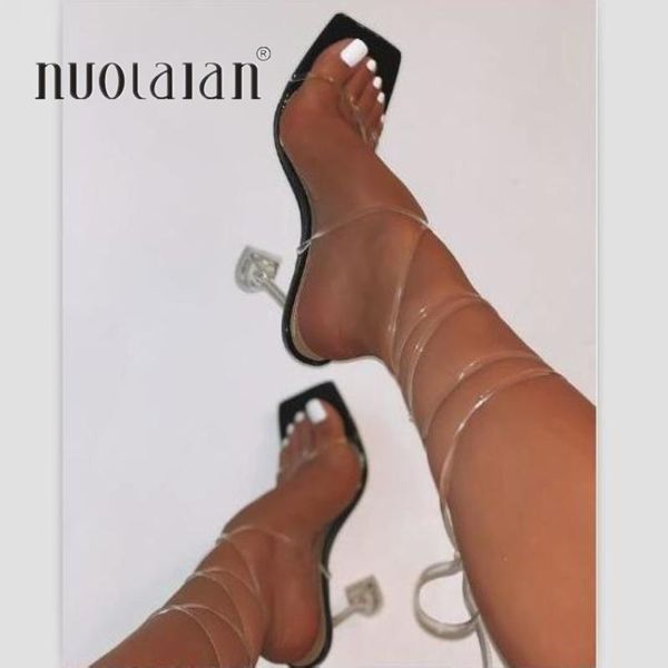 sandals summer pvc cross-tied women peep toe transparent high heels fashion ladies gladiator party shoes, Black
sandals summer pvc cross-tied women peep toe transparent high heels fashion ladies gladiator party shoes, Black
