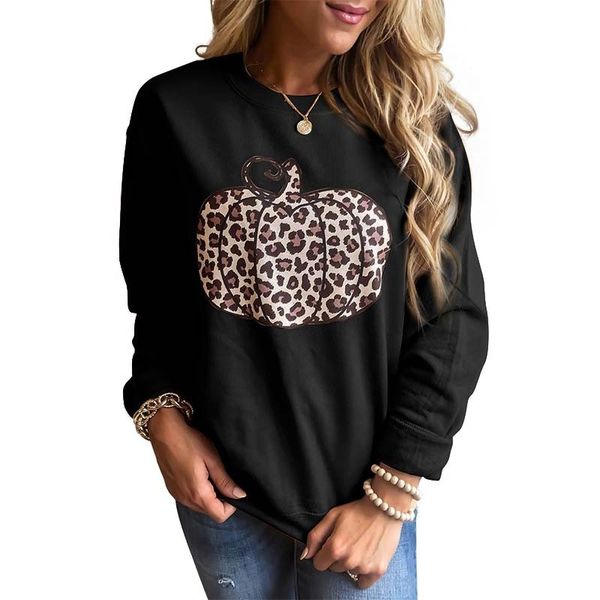 2021 new women pumpkin print sweatshirt autumn winter o-neck long sleeve plus size fashion pullovers female casual sweatshirts sc3e, Black
2021 new women pumpkin print sweatshirt autumn winter o-neck long sleeve plus size fashion pullovers female casual sweatshirts sc3e, Black