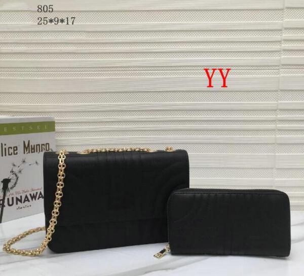 2021 fashion 2pcs/set women shoulder bag pu leather gold chain bag crossbody messenger bag female handbag wallet purse
2021 fashion 2pcs/set women shoulder bag pu leather gold chain bag crossbody messenger bag female handbag wallet purse