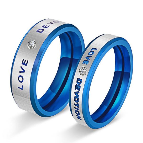 wedding rings blue zircon stainless steel womens for engagement couple fiancee girlfriend jewelry creativity gift wholesale, Slivery;golden
wedding rings blue zircon stainless steel womens for engagement couple fiancee girlfriend jewelry creativity gift wholesale, Slivery;golden