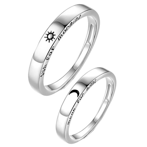running shorts 2pcs couple ring creative sun moon shape finger accessory silver, Black;blue
running shorts 2pcs couple ring creative sun moon shape finger accessory silver, Black;blue