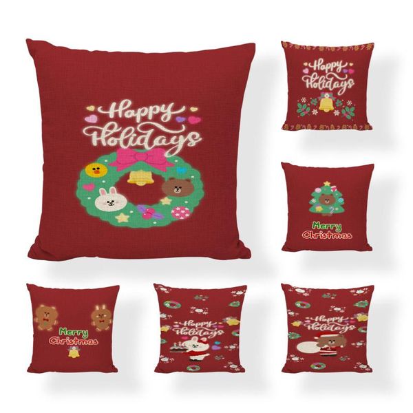 cushion/decorative pillow selling merry christmas red pillowcase bear autumn home sofa bedroom car decoration linen cotton green
cushion/decorative pillow selling merry christmas red pillowcase bear autumn home sofa bedroom car decoration linen cotton green