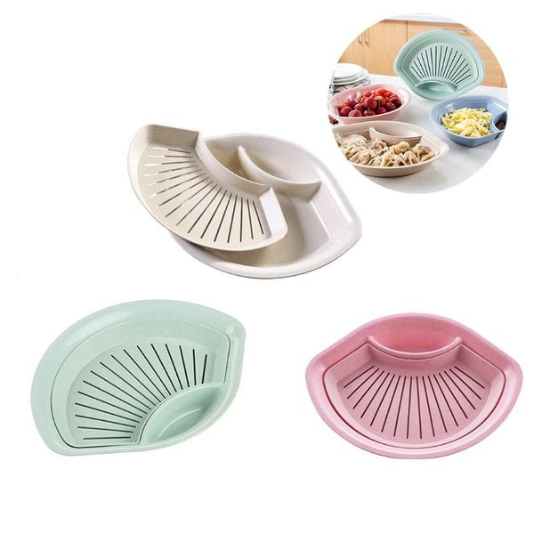 dishes & plates plate set self-draining dumpling creative fruit dish with vinegar househould tableware kitchen accessories
dishes & plates plate set self-draining dumpling creative fruit dish with vinegar househould tableware kitchen accessories