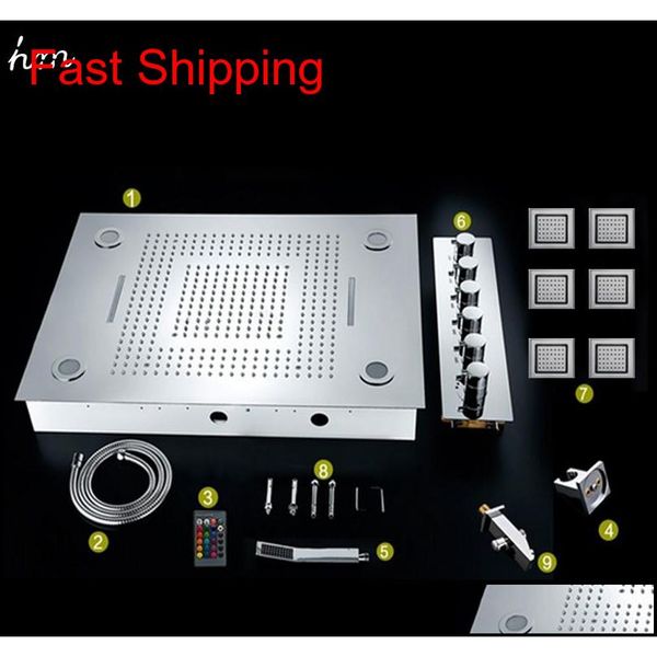 modern shower set desigh 600*800mm remote control color change led embed ceiling shower hea qylcli new_dhbest
modern shower set desigh 600*800mm remote control color change led embed ceiling shower hea qylcli new_dhbest