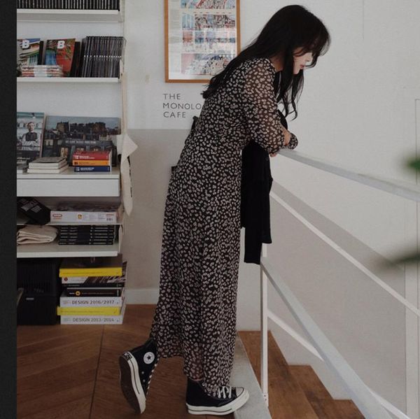 casual dresses s-xl plus size spring dress girls boho chiffon female vintage party oversize long sleeve women robe vestido, Black;gray
casual dresses s-xl plus size spring dress girls boho chiffon female vintage party oversize long sleeve women robe vestido, Black;gray