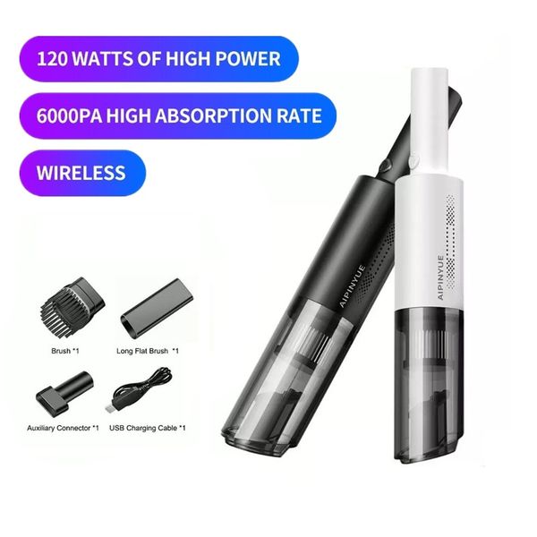 wireless car vacuum cleaner portable with handheld vacuum cleaner car household dual-use 120w6000pa strong suction mini cleaner
wireless car vacuum cleaner portable with handheld vacuum cleaner car household dual-use 120w6000pa strong suction mini cleaner