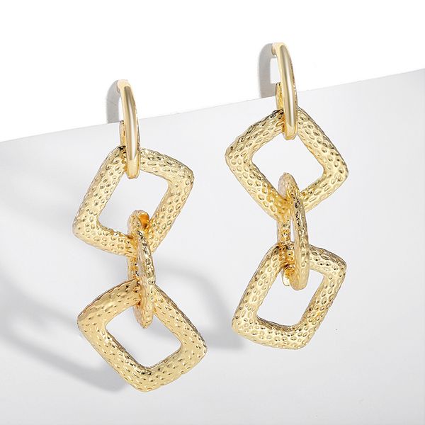 design creative alloy geometry advanced sense indifference women's fashion versatile earrings, Silver
design creative alloy geometry advanced sense indifference women's fashion versatile earrings, Silver