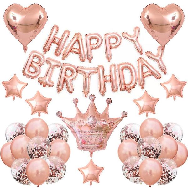 party decoration balloons birthday for boy girl gold rosegold happy sets supplies parti decor
party decoration balloons birthday for boy girl gold rosegold happy sets supplies parti decor