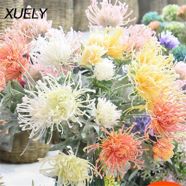 75cm simulation 5 head plastic pin cushion chrysanthemum home living room vase decoration fake flower wedding party decoration
75cm simulation 5 head plastic pin cushion chrysanthemum home living room vase decoration fake flower wedding party decoration