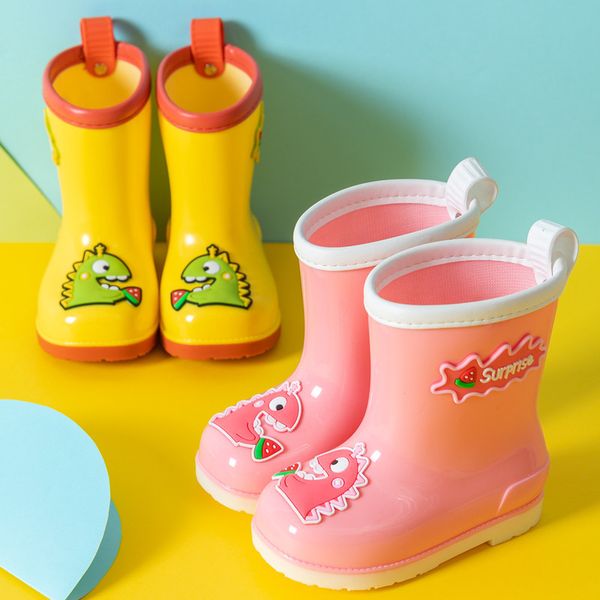 childrens shoe pvc rain shoes for kids boys fashion waterproof cute cartoon boots for girls casual boots anti slip kids shoes, Black;red
childrens shoe pvc rain shoes for kids boys fashion waterproof cute cartoon boots for girls casual boots anti slip kids shoes, Black;red