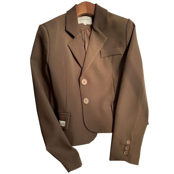women's suits & blazers casual women blazer coat vintage notched collar pocket 2021 fashion female, White;black
women's suits & blazers casual women blazer coat vintage notched collar pocket 2021 fashion female, White;black