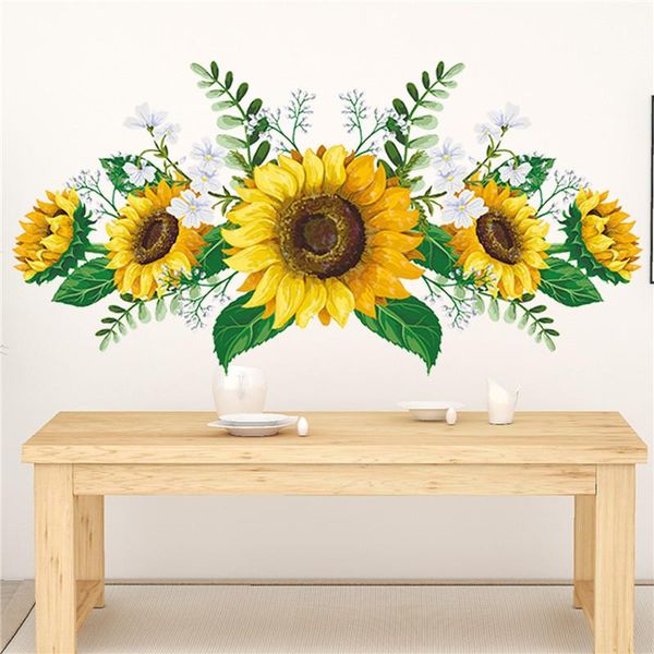 wall stickers removable sticker flower creative simulation sunflower background decoration decal for living room bedroom kids
wall stickers removable sticker flower creative simulation sunflower background decoration decal for living room bedroom kids