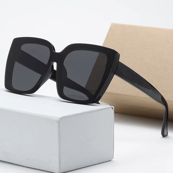 fashion luxury sunglasses for men retro women large frame sun glasses uv protection with box and packaging, White;black
fashion luxury sunglasses for men retro women large frame sun glasses uv protection with box and packaging, White;black