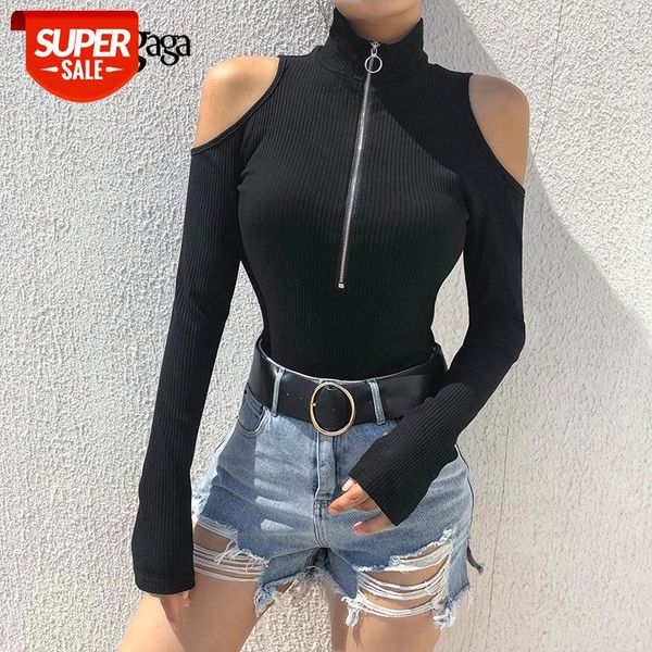 darlingaga fashion cold shoulder bodysuit body women high neck zipper bodycon jumpsuit autumn 2020 bodysuits shirt catsuit #ag46, White
darlingaga fashion cold shoulder bodysuit body women high neck zipper bodycon jumpsuit autumn 2020 bodysuits shirt catsuit #ag46, White