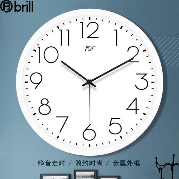 creative metal brief wall clock living room silent wall clock modern design white watch radio wave decorated quartz 50
creative metal brief wall clock living room silent wall clock modern design white watch radio wave decorated quartz 50