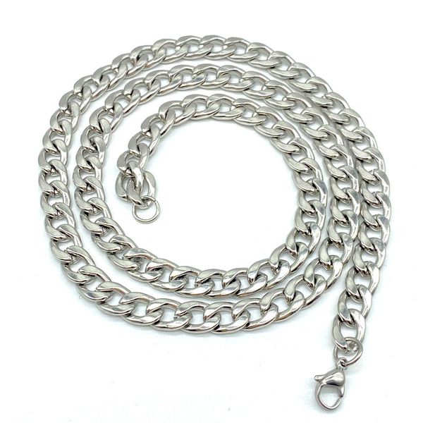 5mm 6mm 7mm silver plated stainless steel chains women men chokers for hip hop necklaces party club jewelry
5mm 6mm 7mm silver plated stainless steel chains women men chokers for hip hop necklaces party club jewelry