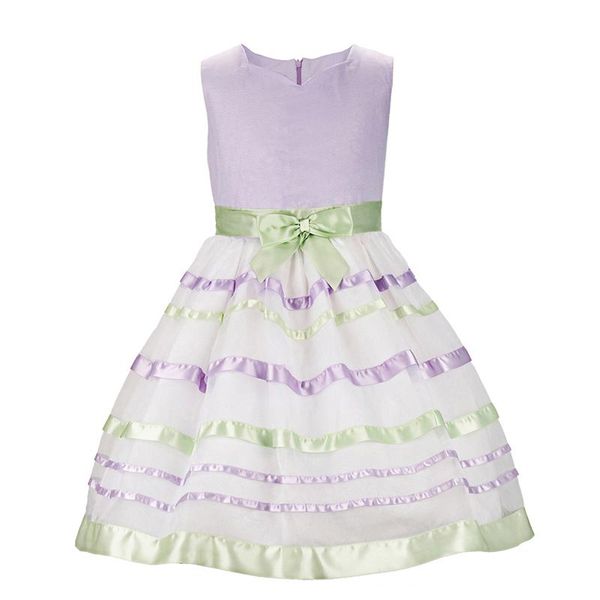 girl's dresses yatheen girls organza striped dress bow ribbon kids party, Red;yellow
girl's dresses yatheen girls organza striped dress bow ribbon kids party, Red;yellow
