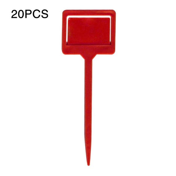 20pcs lawn clip style garden nursery flower label reusable t type tags diy pp practical plant
20pcs lawn clip style garden nursery flower label reusable t type tags diy pp practical plant