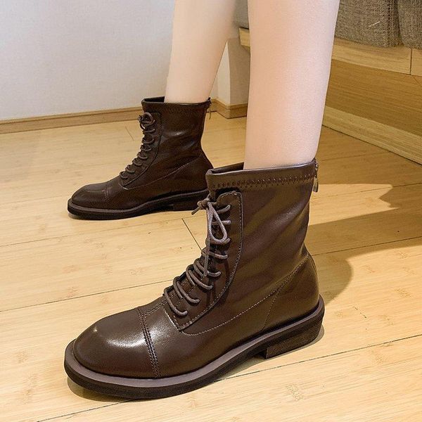 boots short plush women fashion round toe lace up ankle solid color low-heeled shoes zapatillas mujer 2021, Black
boots short plush women fashion round toe lace up ankle solid color low-heeled shoes zapatillas mujer 2021, Black